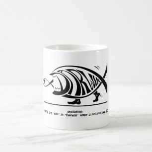 Mug Mettant la victoire à Darwin (par