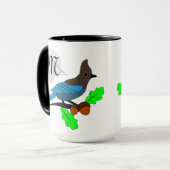 Mug Metteur Blue Jay Monogram (Devant gauche)