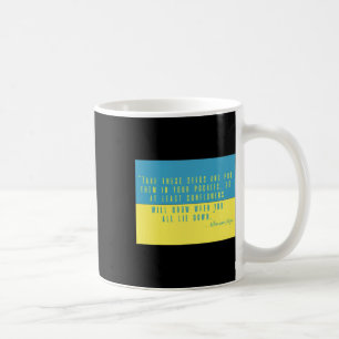 Mug Mettez des graines de tournesol dans la poche Je s