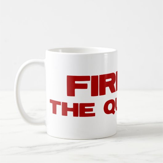 Mug Mettez le feu au Quattro (Gauche)