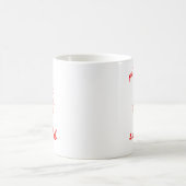 Mug Mettez-le sur l'onglet de Santa Drôle de Noël Queu (Centre)
