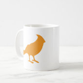 Mug Mettez un oiseau là-dessus (l'orange) (Devant gauche)
