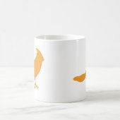 Mug Mettez un oiseau là-dessus (l'orange) (Centre)