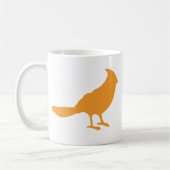 Mug Mettez un oiseau là-dessus (l'orange) (Gauche)