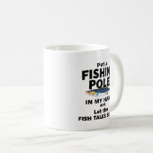 Mug Mettez une CANNE À PÊCHE DANS MA MAIN (Devant droit)