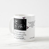 Mug Mettez vos soins dans l'aimant des mains de Dieu (Devant gauche)