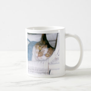 Mug Mettez votre nom sur Cassie le chat