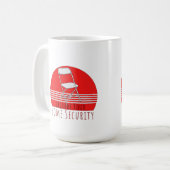 Mug Mettre à niveau votre sécurité à domicile (Devant gauche)