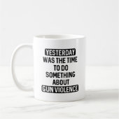 Mug Mettre fin à la violence armée (Gauche)