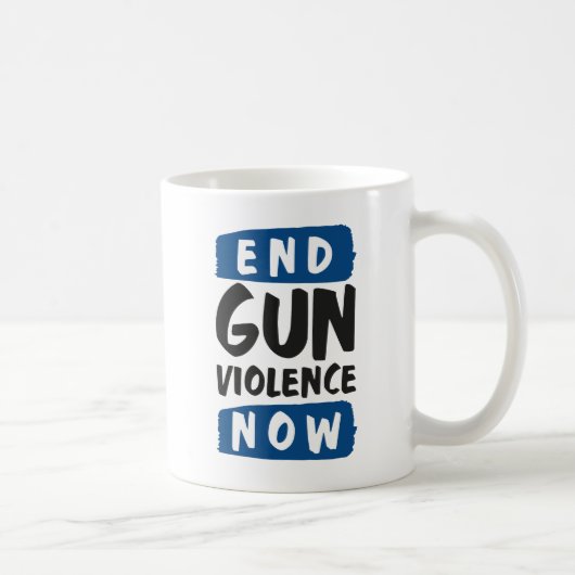 Mug Mettre fin à la violence armée (Droite)