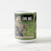 Mug Mettre le texte sur moi (Centre)