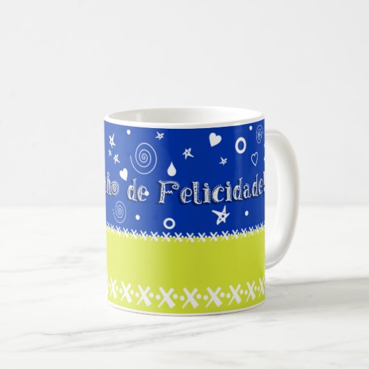 Mug Meu potinho de Felicidade! (Devant droit)