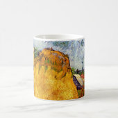 Mug Meules de foin en Provence de Vincent van Gogh (Centre)