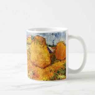 Mug Meules de foin en Provence par Vincent van Gogh