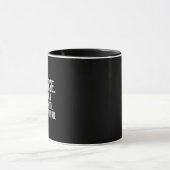 Mug Meurtre amusant pour les hommes (Centre)