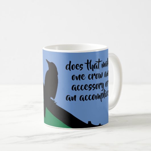 Mug Meurtre de corbeaux (Devant droit)