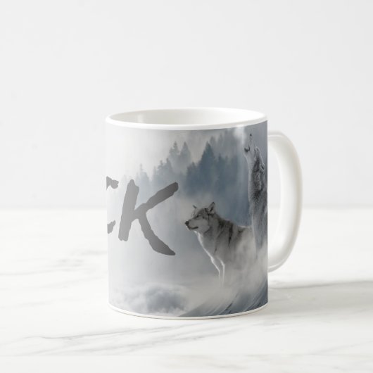 Mug Meute de loups (Devant droit)