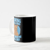 Mug Mewing Not Mewing Funny Cat Meme (Devant gauche)