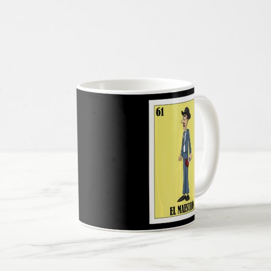 Mug Mexicain pour enseignants El Maestro (Devant droit)
