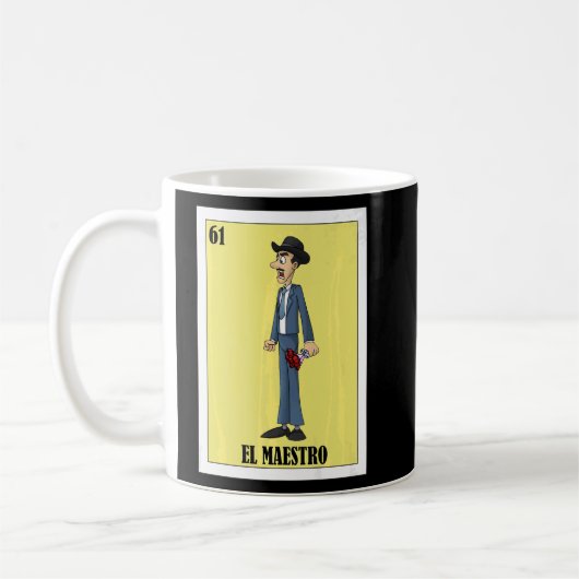 Mug Mexicain pour enseignants El Maestro (Gauche)