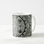 Mug Mexicaine Aztec Sun Stone Maya Calendrier 1 (Devant droit)