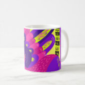 Mug mexicaine multicouleur renard folk art sur (Devant droit)