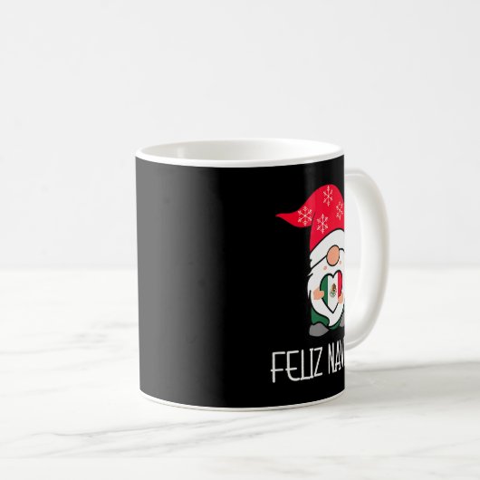 Mug Mexican Christmas Gnome Feliz Navidad Mexico (Devant droit)