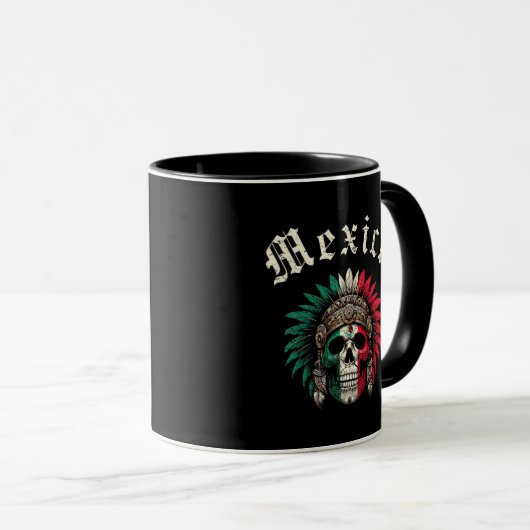 Mug Mexique Aztec (Devant droit)