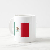 Mug Mexique - Drapeaux (Devant gauche)