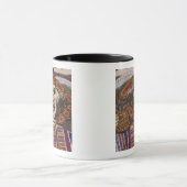 Mug Mexique, Oaxaca. Tapisserie de sable (tapete de ar (Centre)