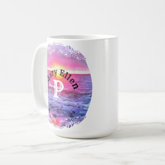 Mug Mexique Sunset 0909 (Devant gauche)