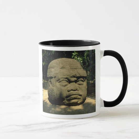Mug Mexique, Villahermosa, tête géante Olmèque, La Ven (Droite)