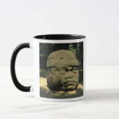 Mug Mexique, Villahermosa, tête géante Olmèque, La Ven (Gauche)