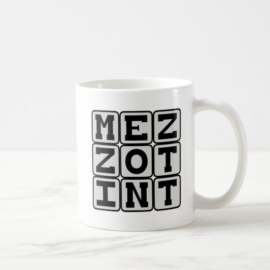 Mug Mezzotint, Procédé de gravure (Droite)