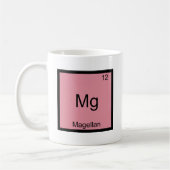 Mug Mg - Magellan Funny Chimie Élément Symbole Tee (Gauche)