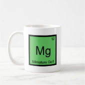 Mug Mg - Mini golf miniature Symbole d'élément de chim (Gauche)