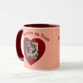 Mug Mi Corazón es Tuyo (Devant gauche)