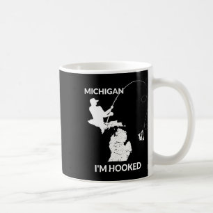 Mug Mi Michigan Fishing Jersey Cadeau Pour Pêcheurs Et