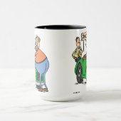 Mug mi rouge de crise de la vie (Centre)