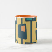 Mug Mi-Siècle Funky Blocks Jaune (Centre)