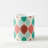 Mug Mi-siècle moderne coloré géométrique (Centre)