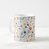 Mug Mi-siècle moderne de l'âge atomique STEM Physique  (Devant gauche)