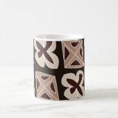 Mug Mi-siècle Moderne Floral Géométrique (Centre)