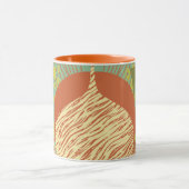 Mug Mi-siècle moderne géométrique (Centre)