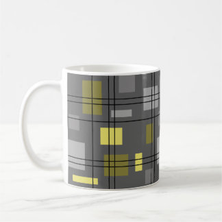 Mug Mi-siècle moderne géométrique 4