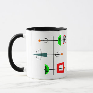 Mug Mi-siècle moderne mobile