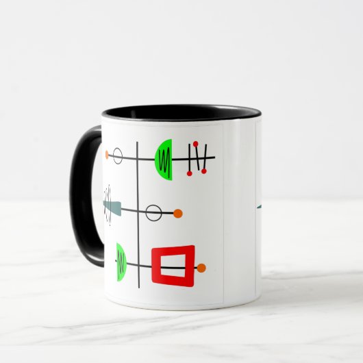 Mug Mi-siècle moderne mobile (Devant gauche)