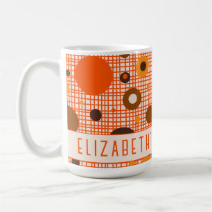 Mug Mi-siècle moderne Rétro Atomique personnalisée