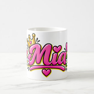 Mug Mia Coffee Mug, Personalized Olivia Name Cup