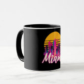 Mug Miami au coucher du soleil (Devant gauche)